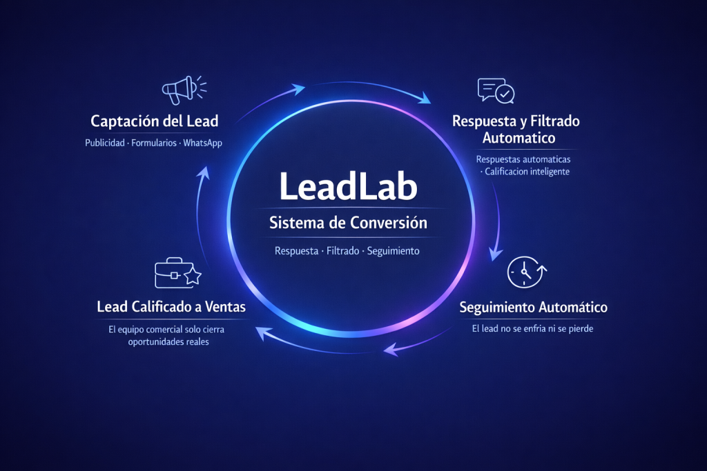 Sistema de conversión LeadLab